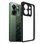 For Xiaomi Poco M7 Pro 5G Frosted TPU Hybrid Transparent PC Phone Case