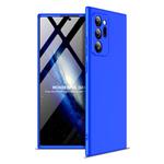 For Samsung Galaxy Note20 Ultra 5G GKK Three Stage Splicing Full Coverage PC Protective Case(Blue)
