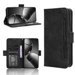 For Xiaomi 14T Pro Skin Feel Calf Texture Card Slots Leather Phone Case(Black)