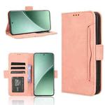 For Xiaomi 15 Skin Feel Calf Texture Card Slots Leather Phone Case(Pink)