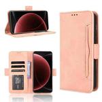 For Xiaomi 15 Ultra Skin Feel Calf Texture Card Slots Leather Phone Case(Pink)
