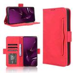 For Xiaomi Poco M7 Pro 5G Skin Feel Calf Texture Card Slots Leather Phone Case(Red)