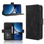 For Xiaomi Poco X7 Pro 5G Skin Feel Calf Texture Card Slots Leather Phone Case(Black)