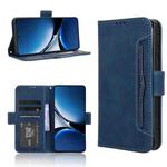 For Xiaomi Poco X7 Pro 5G Skin Feel Calf Texture Card Slots Leather Phone Case(Blue)