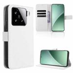 For Xiaomi 15 Diamond Texture Leather Phone Case(White)