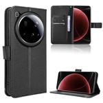 For Xiaomi 15 Ultra Diamond Texture Leather Phone Case(Black)