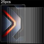 For Infinix Xpad GT 25pcs 9H 0.3mm Explosion-proof Tempered Glass Film