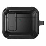 For AirPods 4 Bumblebee Bluetooth Earphone Silicone Protective Case(Black)