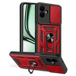 For Samsung Galaxy A07 4G Sliding Camera Cover Design TPU+PC Phone Case(Red)
