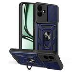For Samsung Galaxy A07 4G Sliding Camera Cover Design TPU+PC Phone Case(Blue)