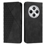 For Redmi 14C 4G Diamond Splicing Skin Feel Magnetic Leather Phone Case(Black)