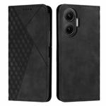 For Xiaomi Poco F7 Diamond Splicing Skin Feel Magnetic Leather Phone Case(Black)