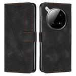 For Infinix Zero 40 4G Dream Triangle Leather Phone Case(Black)