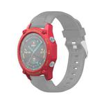 For Huawei Watch GT2 46mm Smart Watch TPU Protective Case, Color:Red+Gold