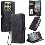 For Xiaomi 14T Pro Skin Feel Totem Embossed Leather Phone Case(Black)