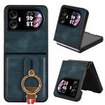 For Blackview Hero 10 Wristband Leather Back Phone Case(Blue)
