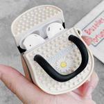For AirPods 1 / 2 Daisy Couple Slipper Shape Earphone Protective Case