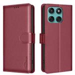 For Motorola Edge 60 Fusion Litchi Texture RFID Anti-theft Leather Phone Case(Red)