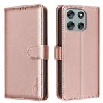 For Motorola Moto G56 5G Litchi Texture RFID Anti-theft Leather Phone Case(Gold)
