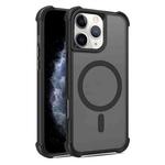 For iPhone 11 Pro Max Skin Feel MagSafe Phone Case(Black)