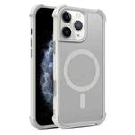For iPhone 11 Pro Max Skin Feel MagSafe Phone Case(Grey)