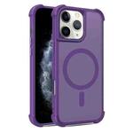 For iPhone 11 Pro Max Skin Feel MagSafe Phone Case(Purple)