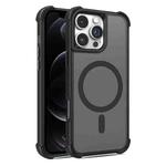 For iPhone 12 / 12 Pro Skin Feel MagSafe Phone Case(Black)