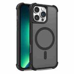 For iPhone 13 Pro Max Skin Feel MagSafe Phone Case(Black)