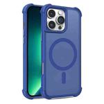 For iPhone 13 Pro Max Skin Feel MagSafe Phone Case(Blue)