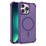 For iPhone 13 Pro Max Skin Feel MagSafe Phone Case(Purple)