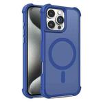 For iPhone 15 Pro Max Skin Feel MagSafe Phone Case(Blue)