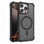 For iPhone 16 Pro Max Skin Feel MagSafe Phone Case(Black)