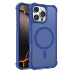 For iPhone 16 Pro Max Skin Feel MagSafe Phone Case(Blue)