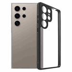 For Samsung Galaxy S25 Ultra 5G Frosted TPU + Transparent PC Phone Case