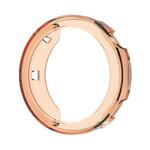 For Huawei Watch GT 5 41mm Half Coverage Hollow TPU Watch Protective Case(Transparent Orange)