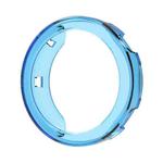 For Huawei Watch GT 5 41mm Half Coverage Hollow TPU Watch Protective Case(Transparent Blue)