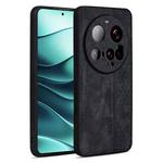 For Xiaomi 15 Ultra AZNS 3D Embossed Skin Feel Phone Case(Black)