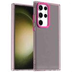 For Samsung Galaxy S24 Ultra 5G Candy PC Hybrid TPU Shockproof Phone Case(Red)