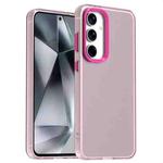 For Samsung Galaxy S23 FE 5G Candy PC Hybrid TPU Shockproof Phone Case(Red)