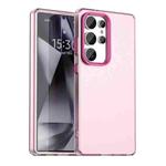 For Samsung Galaxy S25 Ultra 5G Candy PC Hybrid TPU Shockproof Phone Case(Red)
