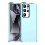 For Samsung Galaxy S25 Ultra 5G Candy PC Hybrid TPU Shockproof Phone Case(Blue)