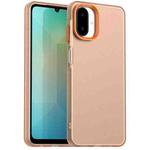 For Samsung Galaxy A07 4G Candy PC Hybrid TPU Shockproof Phone Case(Orange)