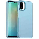 For Samsung Galaxy A07 4G Candy PC Hybrid TPU Shockproof Phone Case(Blue)
