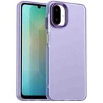 For Samsung Galaxy A07 4G Candy PC Hybrid TPU Shockproof Phone Case(Purple)