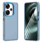 For Xiaomi Poco F6 5G Candy PC Hybrid TPU Shockproof Phone Case(Blue)