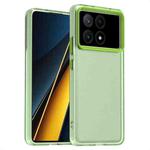 For Xiaomi Poco X6 Pro 5G Candy PC Hybrid TPU Shockproof Phone Case(Green)