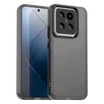 For Xiaomi 14 Candy PC Hybrid TPU Shockproof Phone Case(Black)