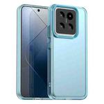 For Xiaomi 14 Candy PC Hybrid TPU Shockproof Phone Case(Blue)