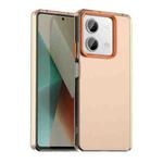 For Xiaomi Poco X6 Neo 5G Candy PC Hybrid TPU Shockproof Phone Case(Orange)