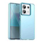 For Xiaomi Poco X6 5G Candy PC Hybrid TPU Shockproof Phone Case(Blue)